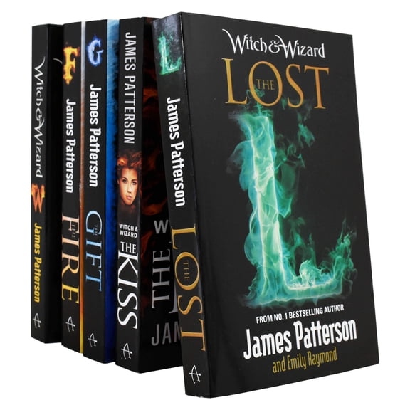 Witch & Wizard Series 5 Books Collection Set by James Patterson Ages 12-17 - Paperback
