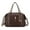 Coffee Taupe, variant on Opal Vegan Leather Medium Weekender Handbag for Women by Mia K - Coffee Taupe