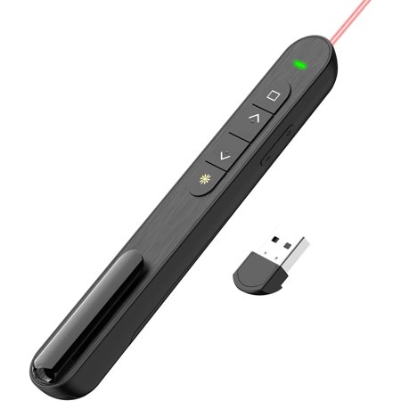 QUI Presentation Clicker, Hyperlink Volume Control Presenter,PPT PowerPoint Clicker, RF 2.4GHz USB