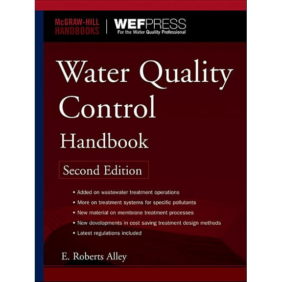 Water Quality Control Handbook, (Hardcover)
