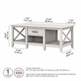 thumbnail image 2 of Bush Furniture Key West Coffee Table with Storage, 2 of 5