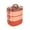 Orange, variant on Lunch Box, Stackable 3 Layers Containers, Portable Large Capacity Leakproof Bento Box, 3-Tier Portable Stackable Food Container for Work Camping,7.7x5.5x7.5 Inch