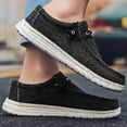 thumbnail image 1 of Zapatos Hombre Lona Barco Lona Transpirable para Viajes al Aire Libre (44) Negro DQrwqpou Tenis De Mujer Tenis De Hombre, 1 of 7