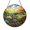 Acrylic 3.5 Inch, variant on Sheep Sunset Mountain Stained Glass Suncatcher, Pastoral Window Decor Gift for Nature Inspired Interiors