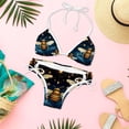 thumbnail image 6 of Starry Bees in the Sky Detachable Sponge Adjustable Strap One-Piece Swimsuit Set - Two-Pack, Beach & Pool Ready, 6 of 6