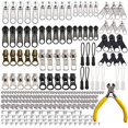 thumbnail image 2 of Meikeer Kit de Réparation de Fermeture Éclair 252 Pcs Remplacement de Fermeture Éclair, Poignées de Fermeture Éclair, Outils d'Installation pour Sacs Tentes Bagages Sac de Couchage Veste Extérieur, 2 of 4