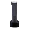 thumbnail image 1 of Cortadora de cabello eléctrica con cuchillas de precisión y base de carga para uso portátil, recortadora de cabello suave e impermeable, 1 of 8