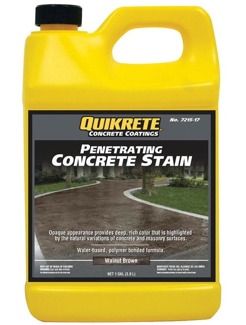 Quikrete Quikrete 721517 Low VOC Concrete Stain, 1 Gallon