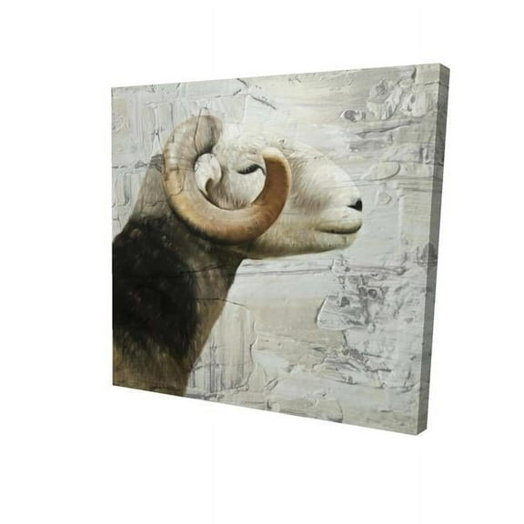 Begin Home Decor 2080-1616-AN455-1 16 x 16 in. Aries-Print on Canvas