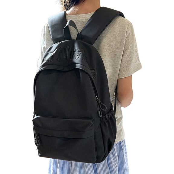 Weebloom Large School Backpack For Kids Girls Cute Casual Large Capacity Travel Bookbag Middle High School College Black