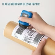 Trodat ID Protector Ink Roller – Identity Theft Protection Roller Stamp – incl. 3 Refill Inks