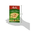thumbnail image 3 of Melitta Cone Coffee Filter #2 100 Count- Natural Brown (Pack Of 4), 3 of 3