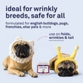thumbnail image 5 of Petpost Bulldog Wrinkle Wipes - 100 Pre-Soaked Cotton Pads with Coconut Oil & Aloe - Gentle Cleanser for Pug, Bulldog & Wrinkly Breed Folds, 5 of 9