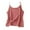 Red, variant on Womens Tops Plus Size under $10 Cotton Linen Sleeveless Camisole Solid Color Top Red XXL