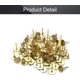 thumbnail image 1 of 100 Uds 0,75 "x 1,25" clavos de tapicería para decoración muebles sofá cama cabecero dorado, 1 of 2