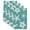 Teal Green, variant on Grey Starfish Coastal Kitchen Towels Set of 4, Nautical Summer Ocean Abstract Art Absorbent Dish Towels for Kitchen, Microfiber Hand Towel, Quick Drying Tea Towel for Cleaning Decorative Dishcloths