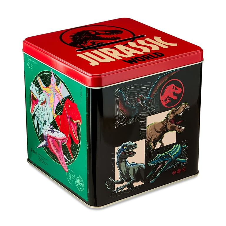 Jurassic Park Square Shaped Tin, Mailbox - Walmart.com