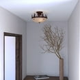 thumbnail image 5 of Vaxcel Yosemite 2L LED Bronze Rustic Tree Semi Flush Ceiling Light or Fan Light Kit, 5 of 5