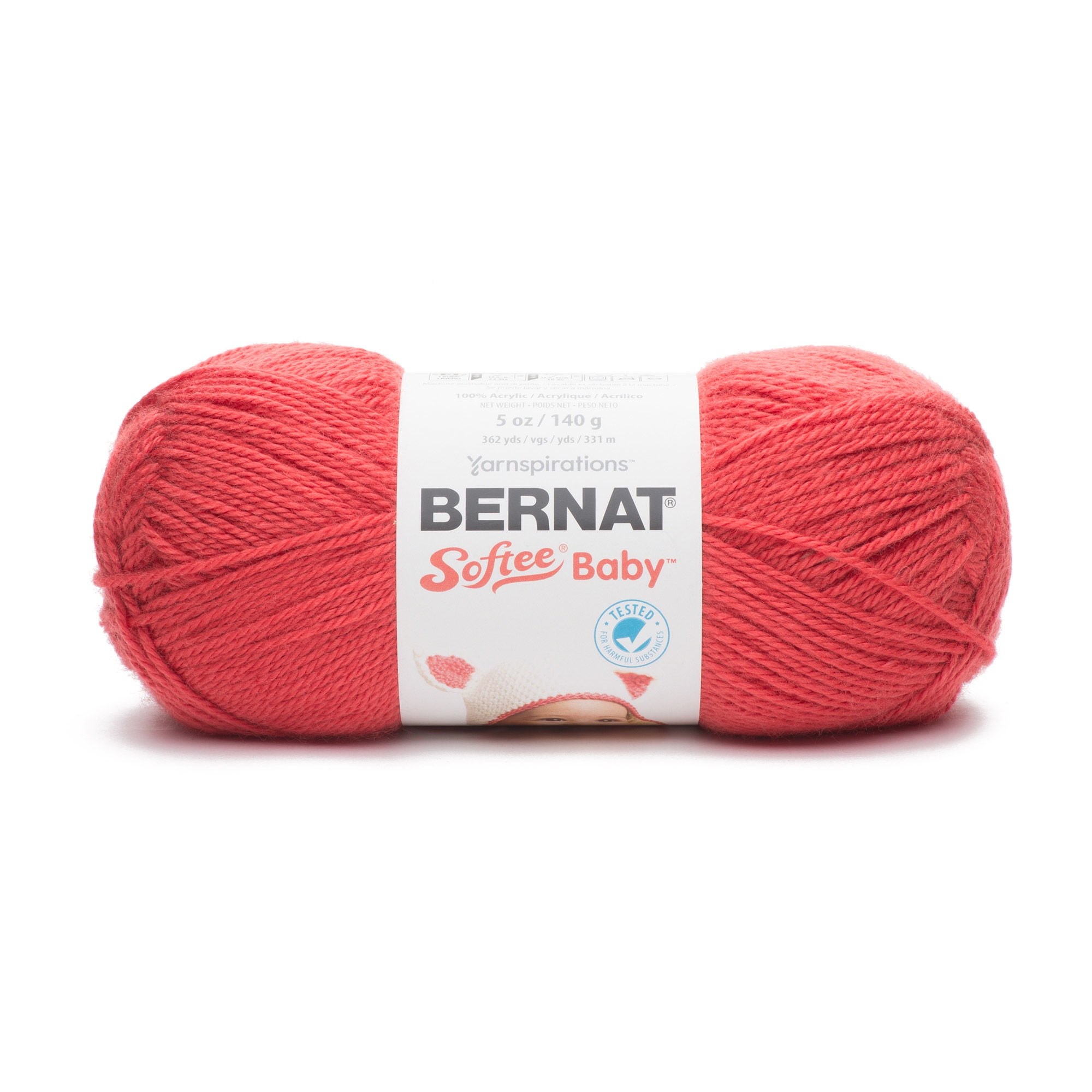 Bernat Softee Baby Yarn, (140g/5oz), Little Red Wagon - Walmart.com