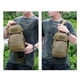 thumbnail image 5 of Qarigey extensible de tela con bandolera transpirable para acampar y escalar, bolsa de pecho, capacidad para equipo de Camping Bolsas de mensajero y de hombro c.p., 5 of 6