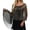 Black & Gold, variant on 1 Piece 18 x 63 Inch Women's Metallic Glitter Shawl, Sparkling Wrap for Evening Dresses, Elegant Accessory for Wedding & Gifting, Black