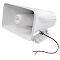 thumbnail image 1 of Altavoz PA Horn Pyle de 8 pulgadas, 65 W, interior/exterior, 8 ohmios, blanco, paquete de 4, 1 of 2
