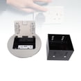 thumbnail image 3 of Floor Socket, Floor Outlet Recessed 2500W 20A 2 USB Ports Water Proof  for Shopping Mall, 3 of 7