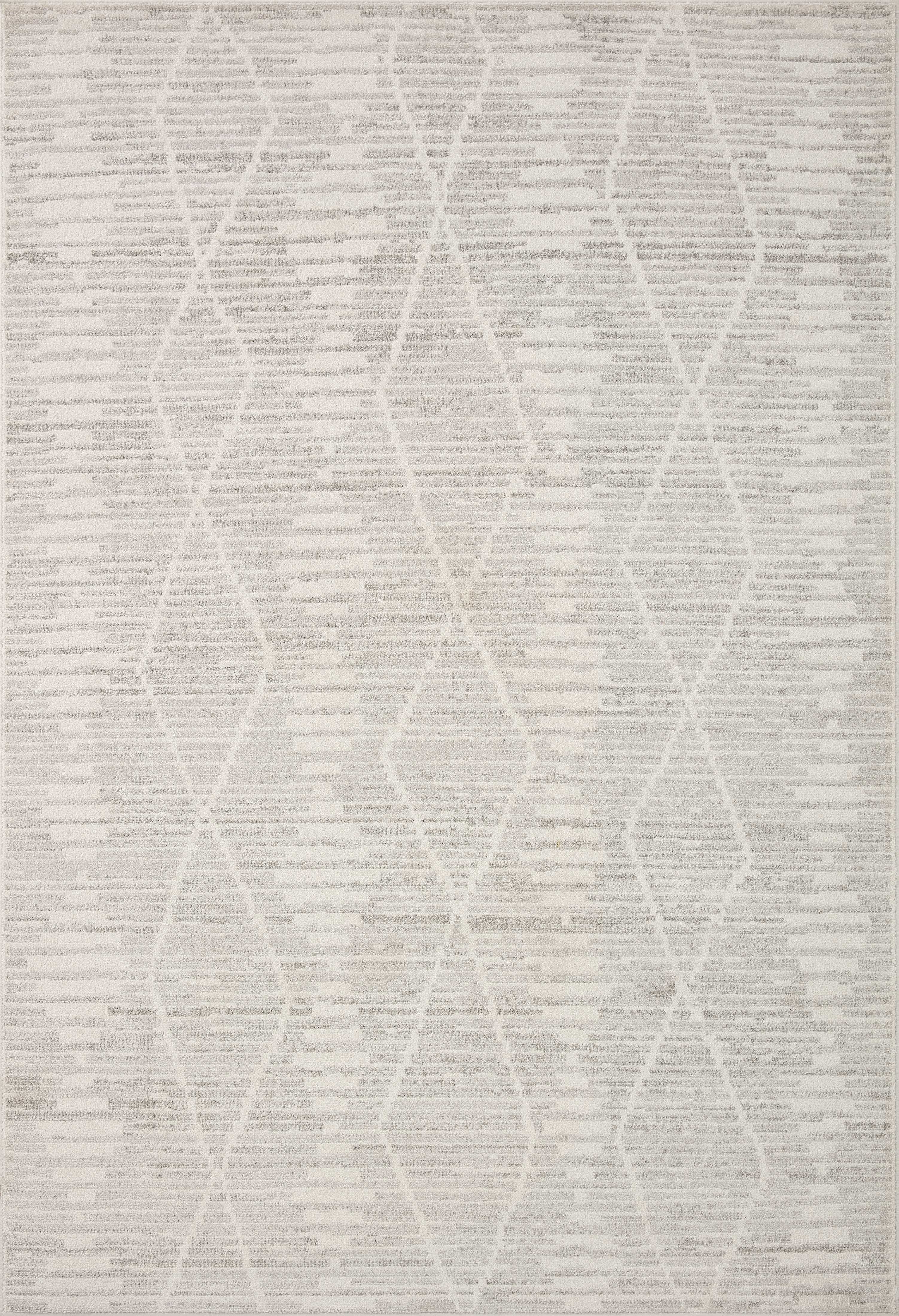 Loloi Kamala Ivory / Silver 4'-0" x 6'-0" Accent Rug