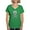 Irish Green, variant on CafePress - Silver Glitter Skull & Crossbones Women's V Neck T Shirt - Women's V-Neck Dark T-Shirt