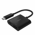 thumbnail image 1 of Adaptador USB-C a HDMI Belkin Negro Carga y Conecta, 1 of 3