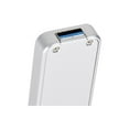 thumbnail image 6 of SilverStone Mobile Series SST-MS09S Silver M.2 SATA External SSD Enclosure with USB 3.1 Gen 2, 6 of 7