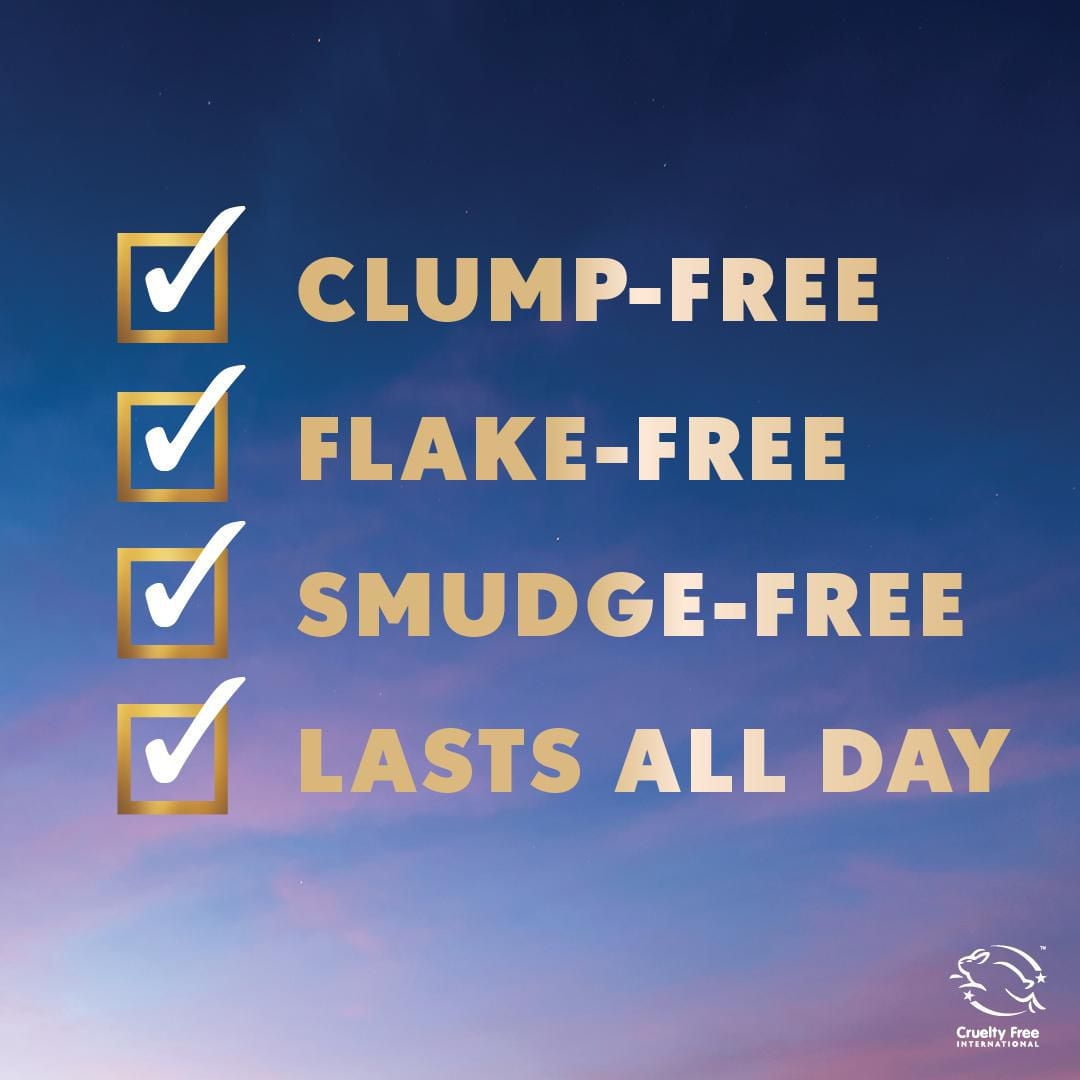 COVERGIRL Exhibitionist Stretch and Strengthen Mascara, Formulated with Peptides, Biotin & Pro-Vitamin B5, Non-clumping, Non-smudging, 100% Cruelty-Free, Lengthening Mascara