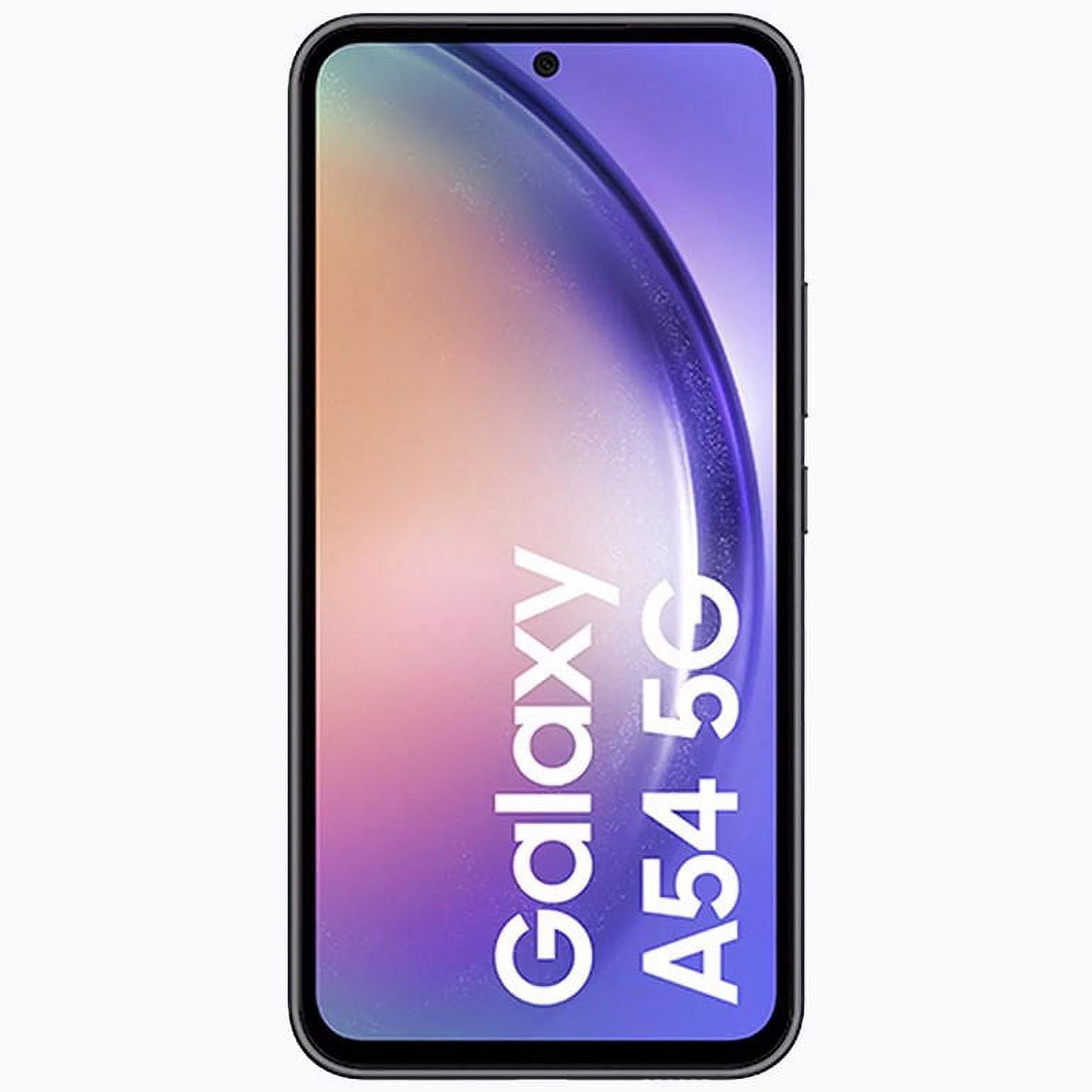 SAMSUNG Galaxy A54 5G + 4G LTE (256GB + 8GB) Unlocked Worldwide Dual Sim  (Only T-Mobile/Mint/Metro USA Market) 6.4 120Hz 50MP Triple Cam + (25W  Fast