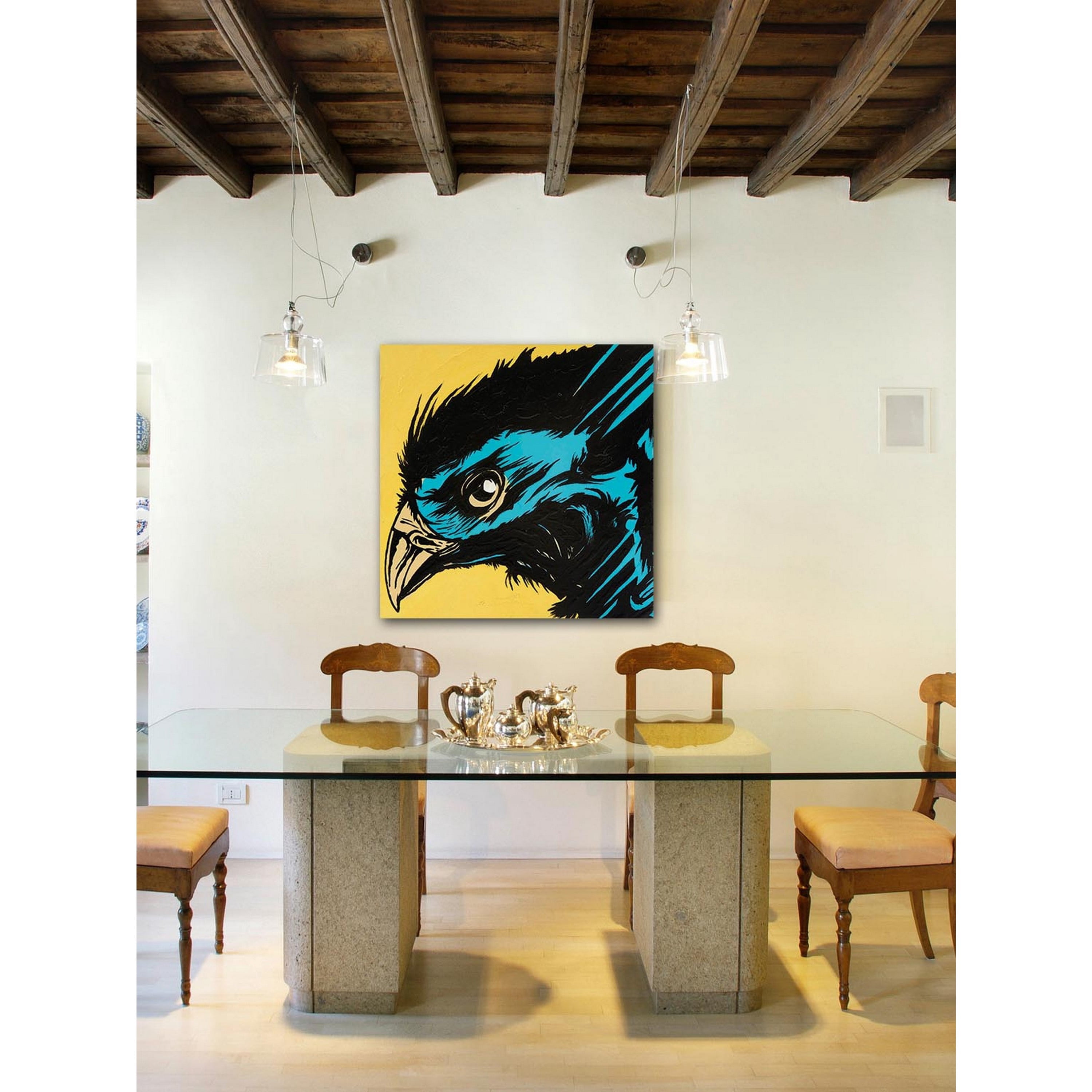 Marmont Hill "Raven 1" Print on Canvas