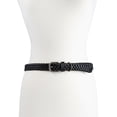 thumbnail image 4 of Time and Tru Women's Braided Belt, Black, 4 of 4