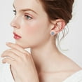 thumbnail image 5 of Earrings for Women Women Earrings New 12 Pairs/Set Crystal Zircon Stud Earrings Set for Women, 5 of 9