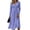 Light Purple, variant on BOMYJESK Womens Summer Dresses Slim Fit Sexy V Neck a Line Dress Elegant Formal Fall Dress Blue L