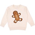 thumbnail image 2 of Inktastic Cute Gingerbread Cookie Toddler Sweatshirt, 2 of 4