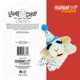 thumbnail image 5 of Peluche para Perro Multipet Lamb Chop 27 cm con Sombrero Azul y Sonajero, 5 of 8