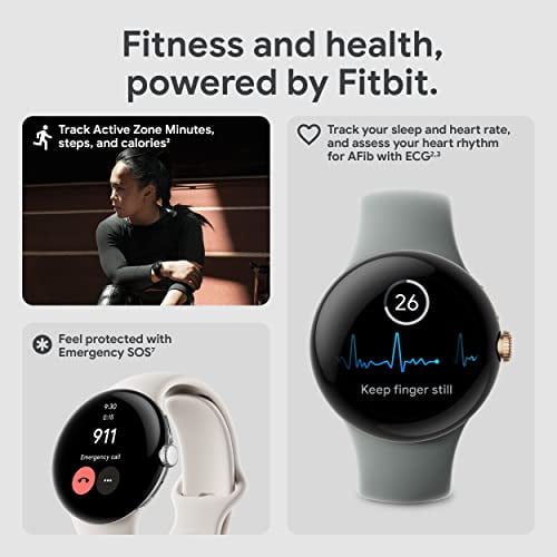 Google Pixel Watch - Android Smartwatch with Fitbit Activity