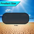 thumbnail image 2 of Car Rear Window Sunshade with Suction Cup, Sun UV Rays Protection for Car Back Window, Sunlight Shield Blocker Mesh Cover for Rear Facing Seats, Car Accessories for Baby, Pets, Children (39"x19"/Rear), 2 of 6