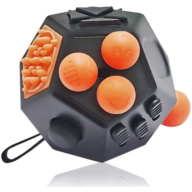 12 Sided Fidget Cube Dodecagon Fidget Toy Decompression For Add Adhd Autism Kids And Adults Walmart Com Walmart Com