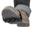 thumbnail image 3 of Ice Cleats for Shoes and Boots Anti-Skid Shoe Ice & Snow Grips with Adjustable Straps Rotatable Traction Crampon Spikes Cleats for Footwear for Walking Jogging Hiking Mountaineering, 3 of 7
