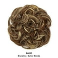 thumbnail image 1 of XmhyTop Chignon Désordonné Pièce de Cheveux Ondulés avec Bande Élastique Chouchous Queue de Cheval Chignon Extensible, Brunet Blond, 1 of 3