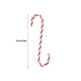 thumbnail image 4 of (12pcs) Creative Double Color Christmas S Hook Metal Multicolor Christmas Tree Decoration Hook (Red+White), 4 of 10
