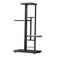 thumbnail image 2 of Adjustable, 5 Tier Metal Plant Stand Rack Adjustable Feet for Potted Plants Flower Pots Ladder Planter Organization Shelf, 2 of 6