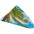 thumbnail image 2 of GZHJMY 3D Beautiful Caribbean Beach Palm Cloth Napkins, Set of 1 20 x 20 Inch Soft & Comfortable Polyester Dinner Napkins for Family, House, Restaurant, Weddings, Parties, 2 of 5
