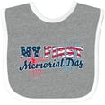 thumbnail image 3 of Inktastic My First Memorial Day Grunge with Fireworks Boys or Girls Baby Bib, 3 of 4