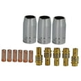 thumbnail image 1 of Antorchas de soldadura shamjiam MB15AK MIG 14 piezas Boquilla de antorcha de soldadura, 1 of 3