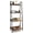 Rustic Oak, variant on CAPHAUS 24 Inch Width 4-Tier Ladder Shelf, Free Standing Bookcase with Open Shelves, Storage Rack Organizer, Industrial Book Shelves for Living Room, Home Office, Kitchen, Rustic Oak Wood Shelves